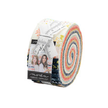 Moda HAPPY DAYS 2.5&quot; Quilt Fabric Strips 37600JR Jelly Roll By Sherri &amp; Chelsi - £27.12 GBP