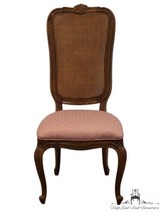 Drexel Heritage Solid Walnut French Provincial Cane Back Dining Side Chair - £474.08 GBP