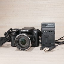 Canon Powershot SX510 HS 12.1MP 30X Zoom HD Camera w/ Battery And Charger - $97.02