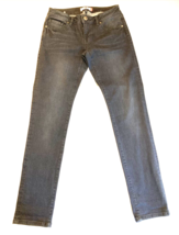 Cabi Jeans Womens Size 2 Gray Slim Boyfriend Stretch Denim Skinny EUC 28x30.5 - £10.19 GBP