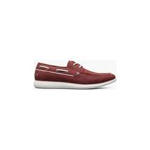 Stacy Adams Reid Moc Toe Lace Up Boat Shoes Lightweight Red 25592-600 image 3