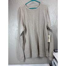 Paper Denim &amp; Cloth Mens Pullover Tan Knit Crew Neck Raglan Cotton Size ... - $614.82 MXN