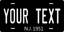 New Jersey 1951 License Plate Personalized Custom Car Bike Motorcycle Moped key - $10.99+