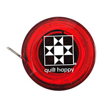 Quilt Happy Tape Measure Red - £6.26 GBP