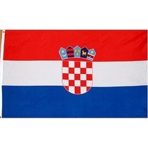 2x3 Croatia Croatian Flag 2&#39;x3&#39; House Banner Brass Grommets PREMIUM Vivid Color  - $12.88