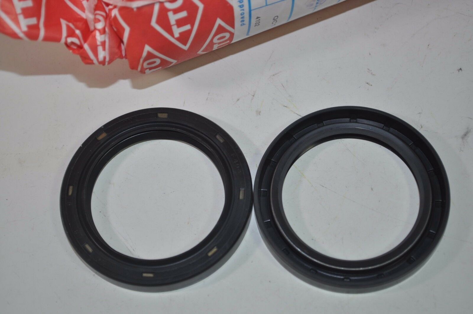 Lot of 2 TTO F408 Double Lip Shaft Oil Seal TC 50mm x 68mm x 9mm TC 50 68 9 - $12.27