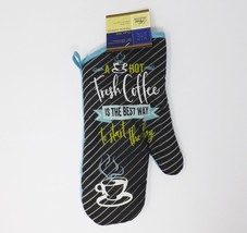 Home Collection Kitchen Oven Mitt - New - A Hot Fresh Coffee... - £6.88 GBP