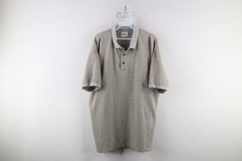 Vintage 90s Streetwear Mens 2XL Diamond Knit Short Sleeve Collared Polo ... - $44.50