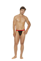 Mens Striped Mesh G-String Pouch Man Underwear Male Clothing - £15.62 GBP
