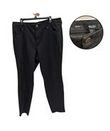 Simply Vera Vera Wang Women’s XXL Black Skinny Pants Leggings Office Wear - $326.89 MXN