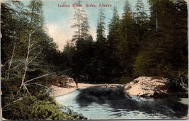 Vintage Postcard Indian River Sitka Alaska Early 1900s L&amp;H Quality Service No. 6 - $11.65