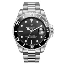 Luminous Watch Men&#39;s Quartz Watch Precision Steel Band Calendar Watch - £27.89 GBP