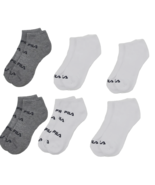 Fila Unisex 6 Pairs Half Cushion Low Cut Length Socks Shoe Sz 4-10 Sock ... - $14.84