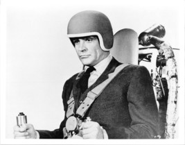 Thunderball vintage 8x10 inch photo Sean Connery in suit pilots jet pack - $15.00