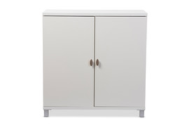 Glidden White Wood Entryway Handbags or School Bags Storage Sideboard Ca... - $3,380.12 MXN