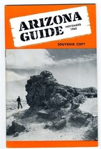 Arizona Guide November 1965 Calendar of Events Points of Interest Shopping Maps  - £15.07 GBP