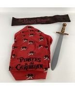 Disney Mickey Mouse Pirates Of The Caribbean Dress Up 4 Bandanas Sword S... - $51.35 CAD