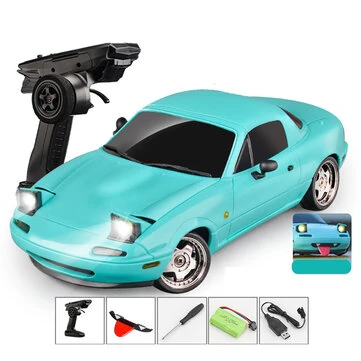 LDRC 1804 RTR 1/18 2.4G RWD RC Car Drift for Mazda MX-5 Gyro LED Light O... - $103.95