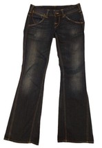 True Religion Jeans Womens 27 Dark Wash Flared Leg 33 Inseam Jeans - £26.08 GBP