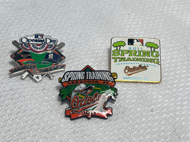 2011 Baltimore Orioles MLB Baseball Lot Of 3 Pins Spring Training &amp; Opening Day - £24.14 GBP