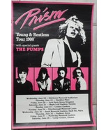 Prism Canadian Tour Poster Original 1980 With The Pumps Flyer &amp; Dates 23... - €106,84 EUR
