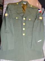 Usgi Authorized Serge AG-489 Class A Dress Green Army Uniform Jacket Coat 36S - £44.61 GBP