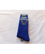 Men&#39;s Polo Ralph Lauren 1 Pair socks 10-13 dress casual 8894485 Royal Blue - £26.07 GBP