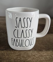 Rae Dunn Artisan Collection By Magenta Sassy Classy Fabulous Large Mug - $313.52 MXN