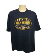 American Deer Hunting Tradition since 1801 Adult Blue 2XL TShirt - $333.61 MXN