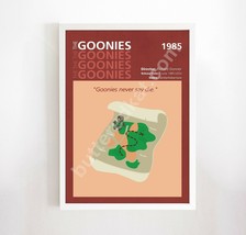The Goonies (1985) Minimalist Film Poster - £11.89 GBP+