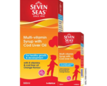 SEVEN Seas&#39; Multivitamin Syrup 500ml + 100ml Expedite Shipping - £55.22 GBP