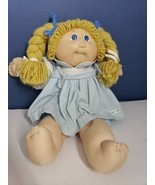 1982/84 Vintage Signed Xavier Roberts Cabbage Patch Doll blue eyes * READ - £15.60 GBP