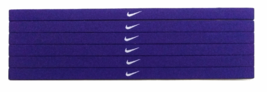 New Nike Unisex Running Set Of 2 Headbands Swoosh Sport Blue White Logo - £8.01 GBP