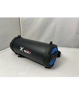 X-MAX Bluetooth Speaker MAGNUM Black Blue Big Portable Connect X-105 204... - £31.23 GBP