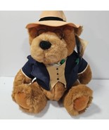 Vintage 1992 Collectible Lands End Gund Rugby Bear 12 Inch Plush &quot;Big Da... - $18.76