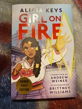 Autographed Alicia Keys &quot;Girl on Fire&quot; Hardcover First Edition - $75.99