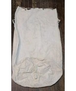 U.S Army Military Large LAUNDRY BAG Canvas Self Closing Rope White Sands... - $47.42 CAD