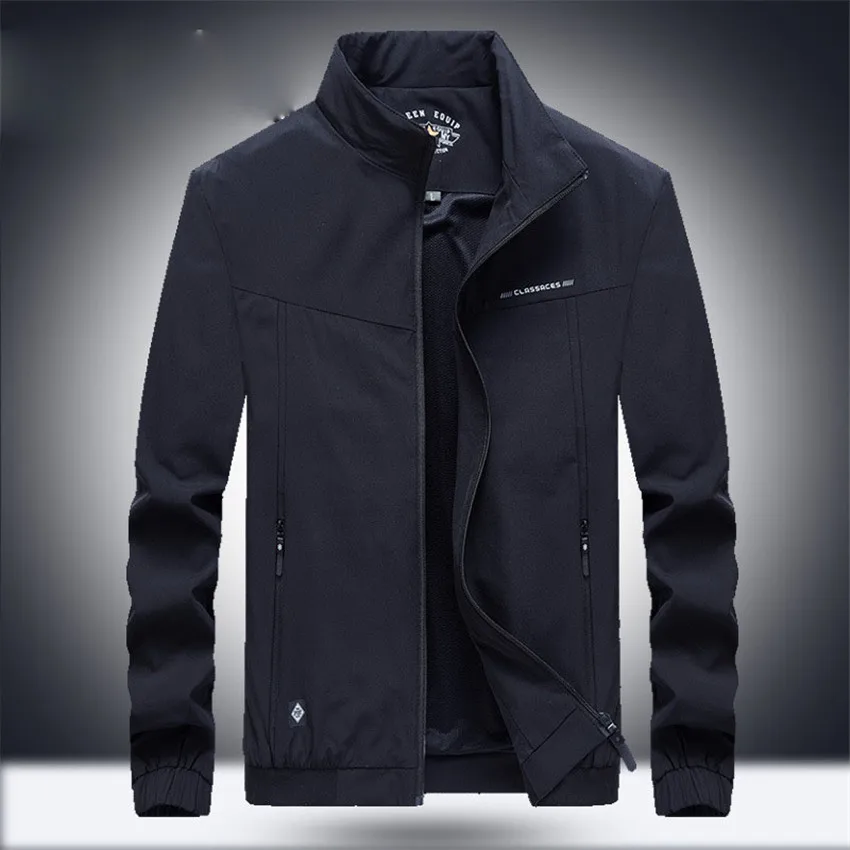 QIQICHEN  New jacket men&#39;s windbreaker casual quick-drying jacket  suit chaqueta - £299.23 GBP