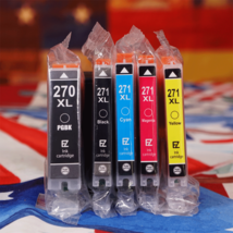Compatible For Canon PGi-270XL& Cli-271XL High Capacity Cartridge Value 5 Pack - $15.58