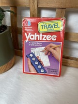 Vintage Travel Yahtzee 1989 - £11.70 GBP