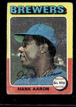 1975 Topps #660 Hank Aaron VG-B106R1 - £31.15 GBP