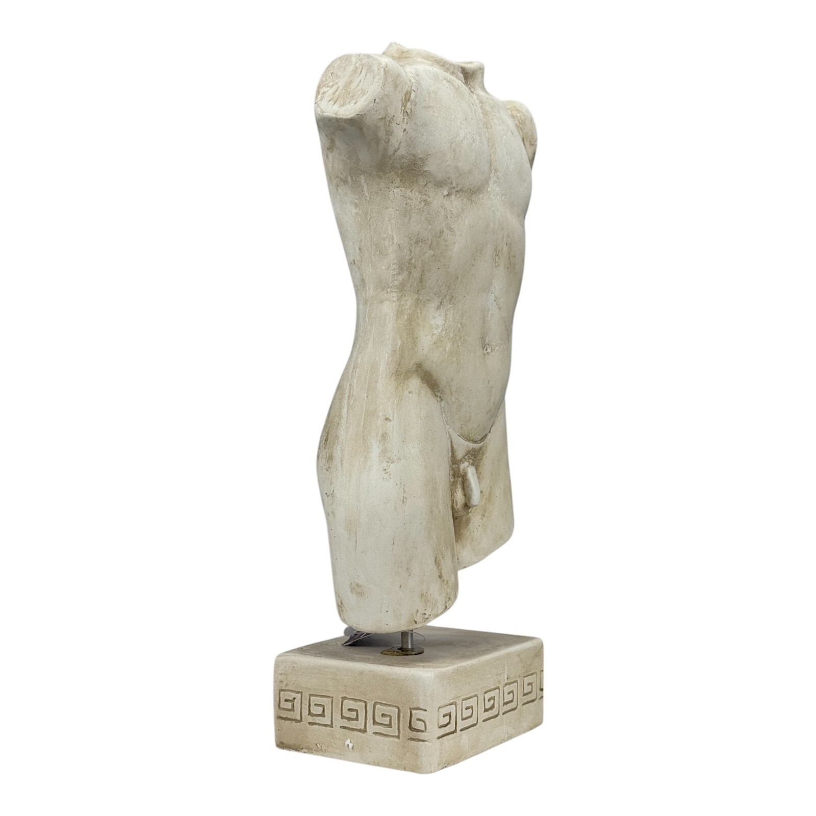 Nude Male Body Torso Greek Statue Sculpture Erotic Art Cast Stone 12.20 in Item image 6