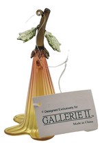 Neiman Marcus Glass Garden Flower Ornament Bell Gallerie II Cornell Trading Rare - £17.73 GBP