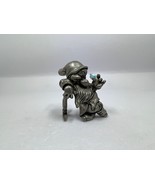 Vintage Figure Snow White Grumpy Pewter Figurine 60th Anniversary 1997 - €169,16 EUR