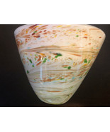 SDS Seapoot Group Glass Decorative Bowl Colorful 6.5&quot; x 5&quot; - $39.00