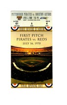 Apr 3 2000 Houston Astros @ Pittsburgh Pirates Ticket Final Three Rivers Opener - £38.69 GBP