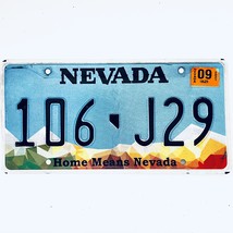 2021 United States Nevada Home Means Nevada Passenger License Plate 106 J29 - £14.50 GBP