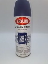 Krylon Chalky Finish Ultramarine 12 Oz Spray Paint New - $28.61