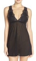 NWT Women&#39;s Underella by Ella Moss Black Sheer Lingerie Chemise Gown Sz Large  - £23.08 GBP