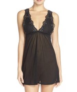 NWT Women&#39;s Underella by Ella Moss Black Sheer Lingerie Chemise Gown Sz ... - £22.47 GBP